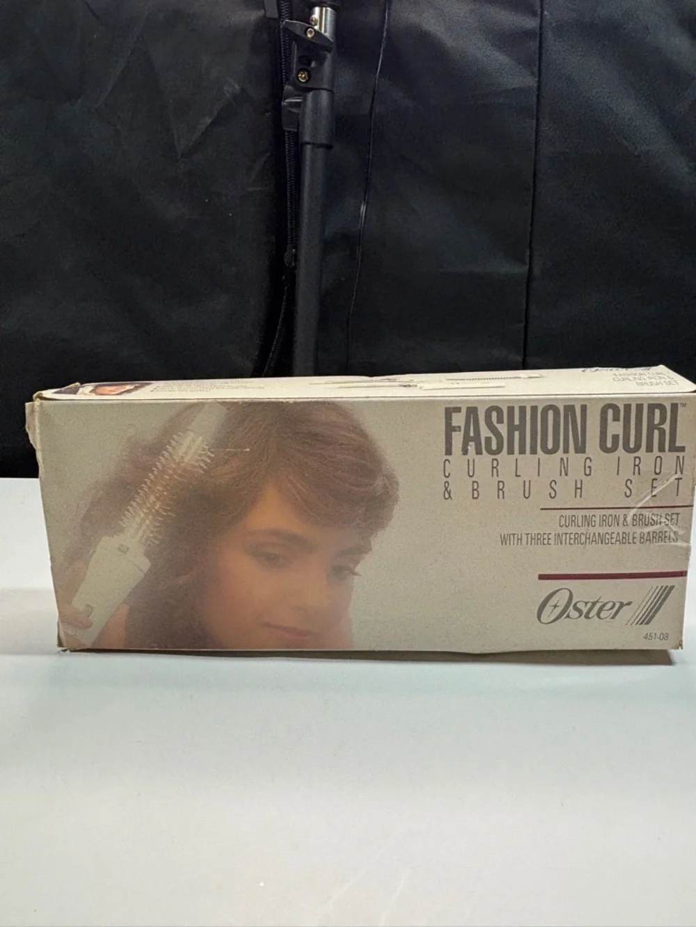 Oster Fashion Curl Curling Iron Brush Set 3 Interchangeable Barrels